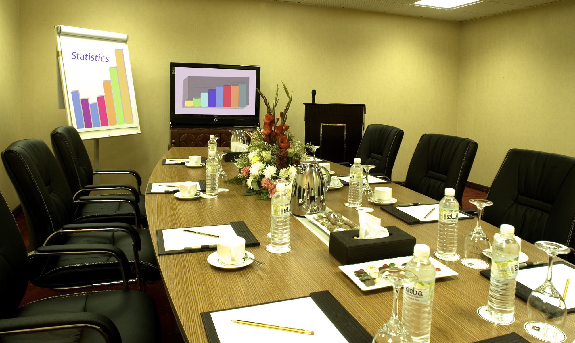 Shaza Regency Plaza Al Madinah Hotell Medina Exteriör bild A meeting room